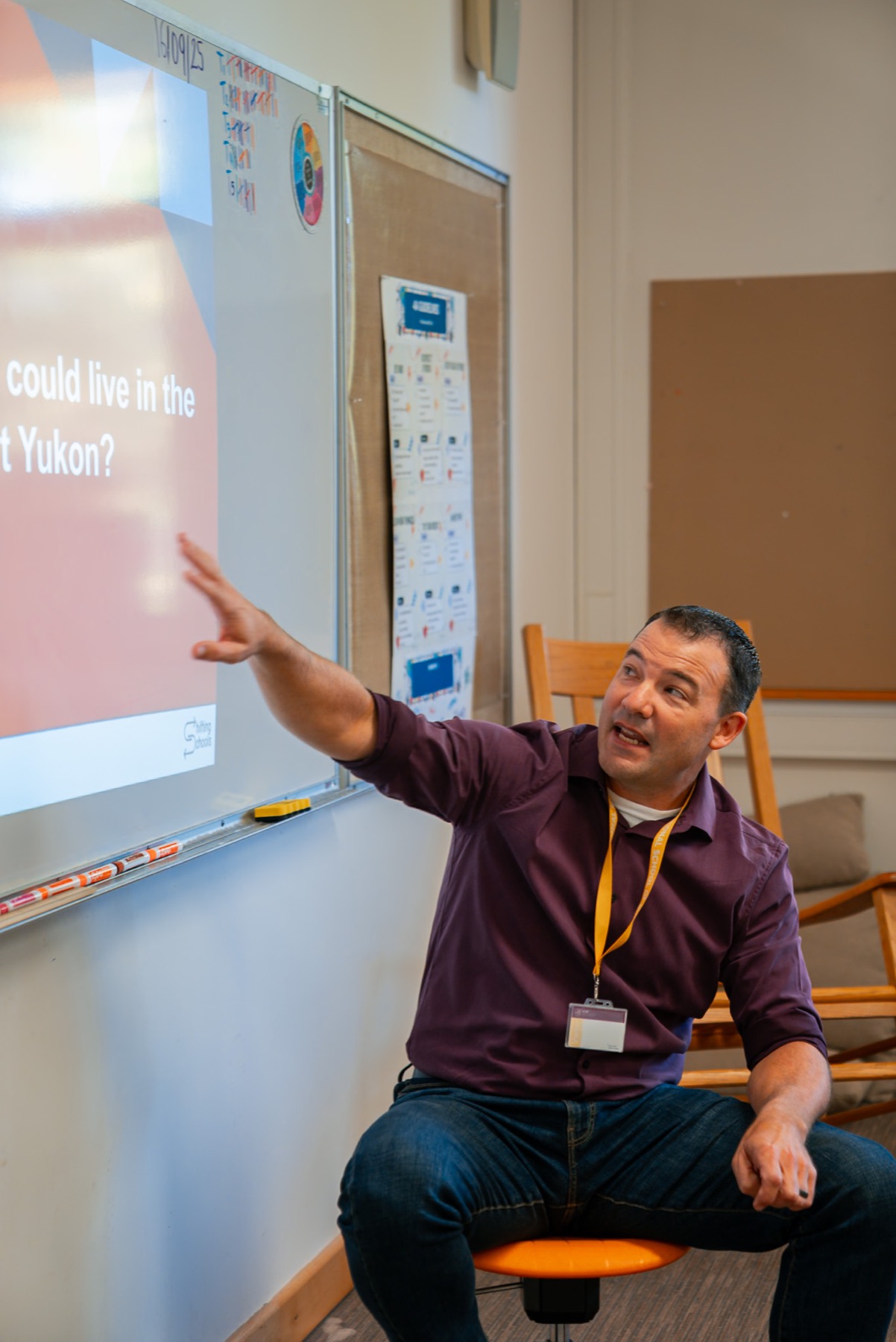 Jeff Utecht facilitating workshop activity